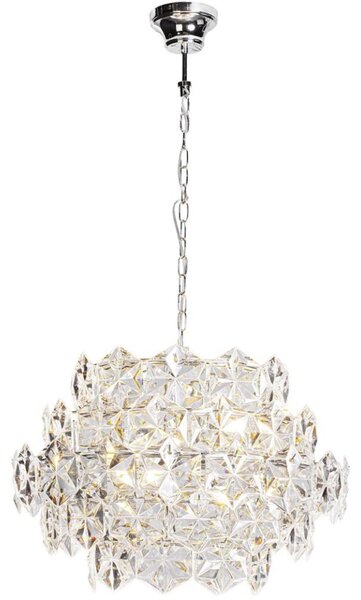 ByRydens 4202350-6510 - Lampadario a sospensione con catena MONARQUE MINI 3xE14/8W/230V trasparente