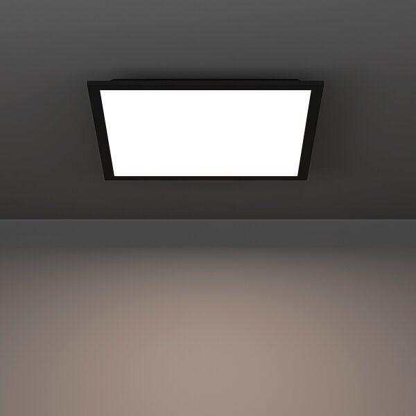 Eglo 902369 - Plafoniera LED MORADILLO LED/18,8W/230V 40x40 cm nera