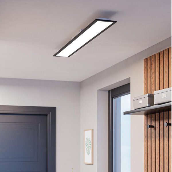 Eglo 901488 - Pannello LED a montaggio superficiale MORADILLO LED/28W/230V 120x15 cm nero