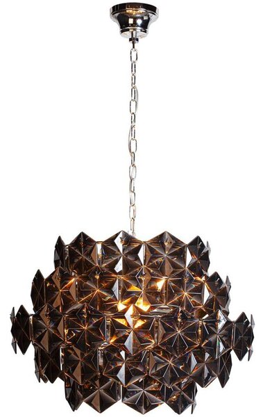 ByRydens 4202350-6513 - Lampadario a catena MONARQUE MINI 3xE14/8W/230V nero