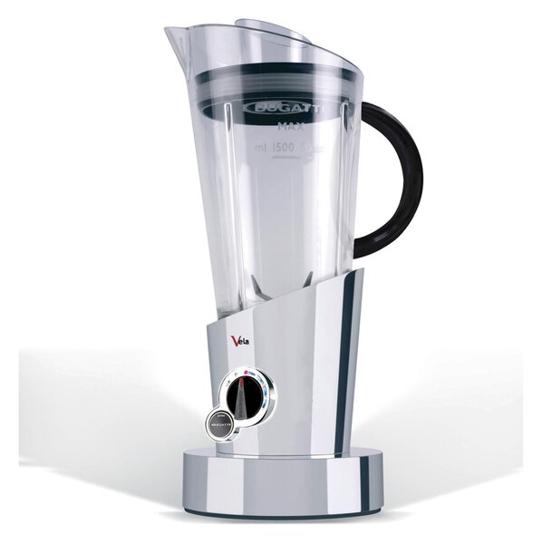 FRULLATORE Vela Evolution Dimensioni 22x17x42 cm 1,5 LT 250 WATT 4 VELOCITA' lame di acciaio e Caraffa in Tritan inox lucido