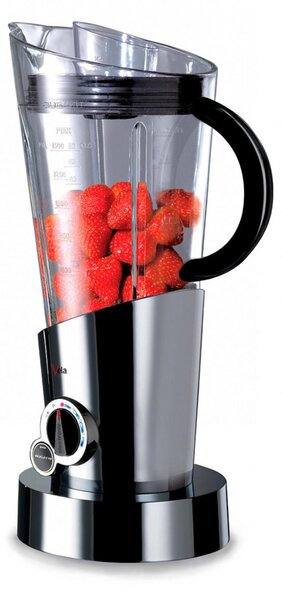 FRULLATORE Vela Evolution Dimensioni 22x17x42 cm 1,5 LT 250 WATT 4 VELOCITA' lame di acciaio e Caraffa in Tritan nero Opaco