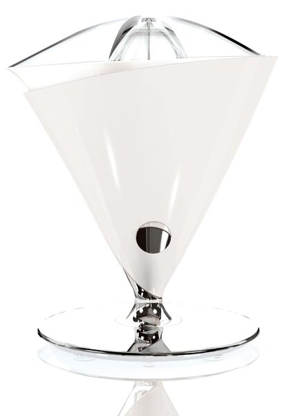 Spremiagrumi Elettrico VITA Bugatti con Caraffa in vetro soffiato temperato inclusa diametro 22,5xh 29 cm Capacit� 0.6 litri Bianco Lucido