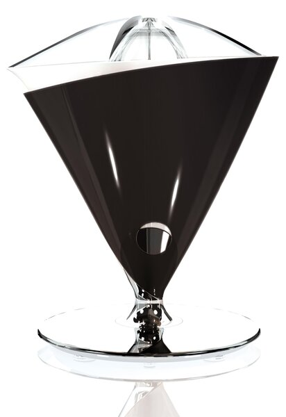 Spremiagrumi Elettrico VITA Bugatti con Caraffa in vetro soffiato temperato inclusa diametro 22,5xh 29 cm Capacit� 0.6 litri nero Opaco