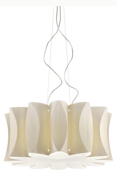 Lampadario a sospensione Larice Ghiaccio VIRUS SMALL Dimensioni 46x46xh27cm- peso 2,00 kg Supporto in Metallo Sospensione