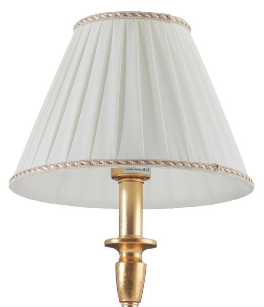 ORION Lampada da tavolo DONATA, Crema / Ambra, Soggiorno / Sala da pranzo, Plastica, Antico, Lampada da tavolo
