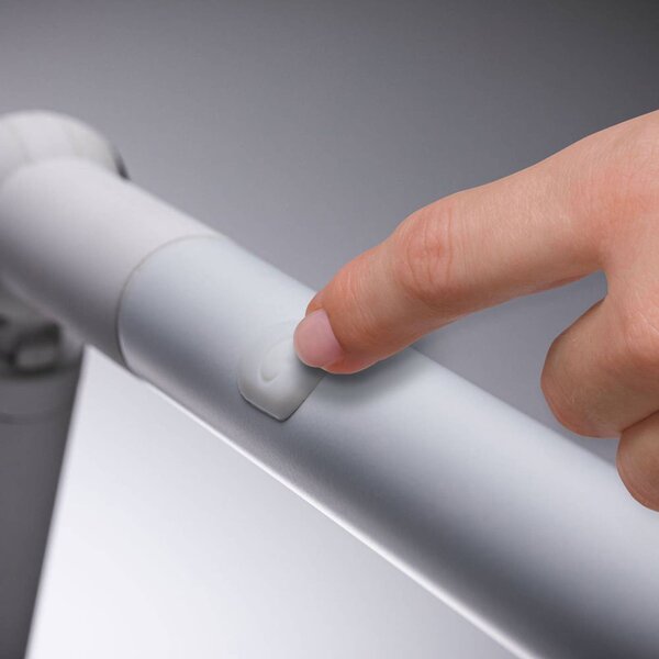 Paulmann Lampada da scrivania FlexBar, dimmerabile, Bianco / Opale, Studio / Ufficio, Alluminio, Moderno, Lampada da tavolo