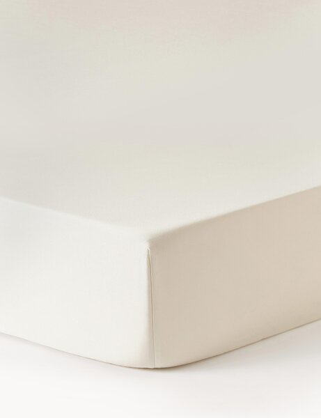 Lenzuolo con angoli topper in raso di cotone Premium