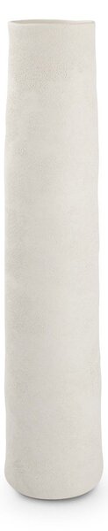 Vaso bianco in ceramica alto (altezza totale 50 cm) Cone – S|P Collection
