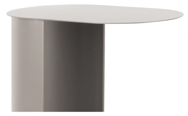 Set di tavolini in metallo 2 pz 30x45 cm Riqueza Oval – Leitmotiv
