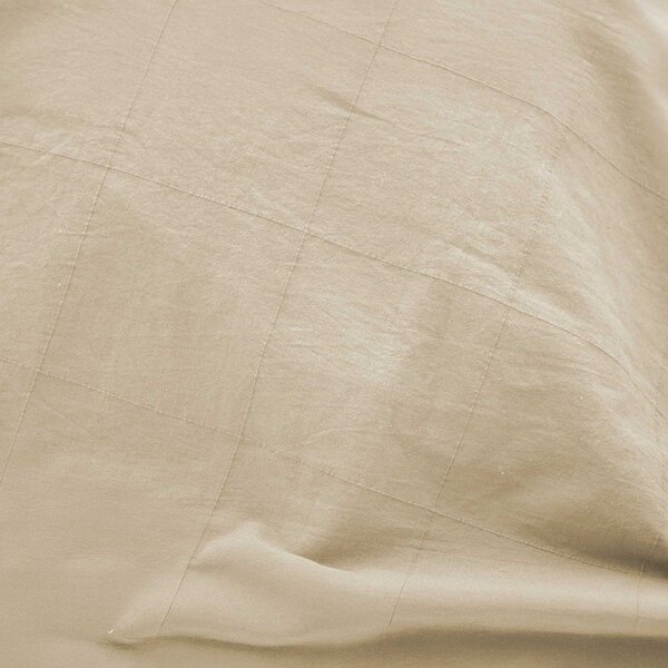 Set copripiumino e federa avorio per letto matrimoniale ed esteso 240x220 cm Linella – douceur d'intérieur