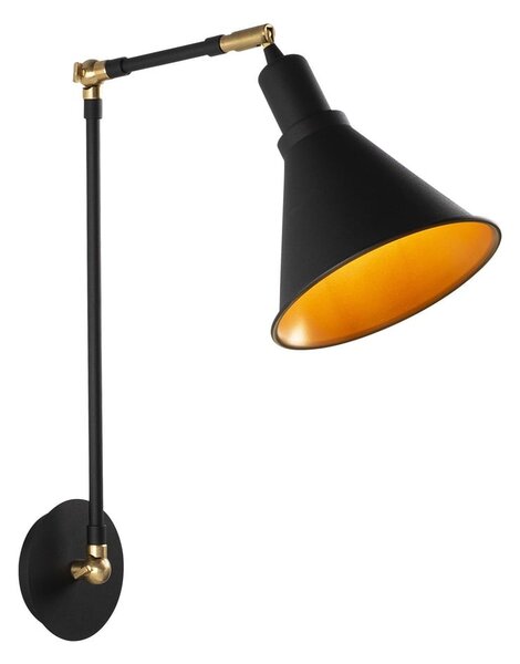 Lampada da parete nera ø 20 cm Chicago – Opviq lights