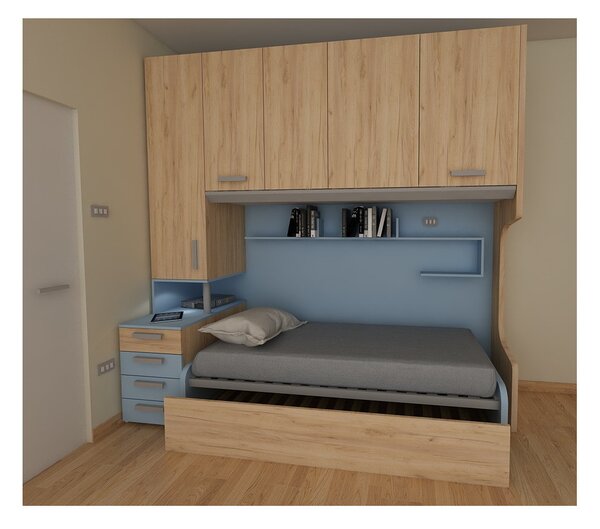 Comodino Acciaio Bianco 57x40x30cm | Con Anta Ventilata E Ripiano | Mobiletto Notturno Multiuso | Per Camera E Ingresso - Foto 11