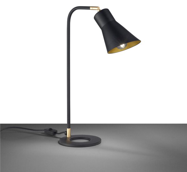 Lume , Abat-Jour Struttura in acciaio verniciato CONICO Dimensioni 13xh 17cm E27 3 x Max 40 Watt 2kg colore Brunito verniciato