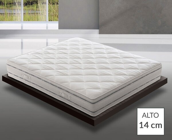 Materasso Modulare Espanso Modello Divano Letto Ignifugo Certificato Classe 1 IM H14 cm 90x200