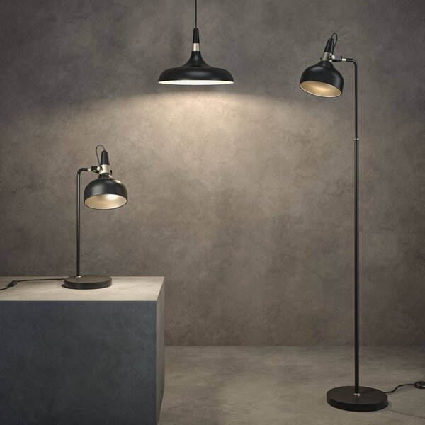 Paulmann Lampada da terra Juna STYLE, Nero, Soggiorno / Sala da pranzo, Metallo, Moderno, Lampada da terra