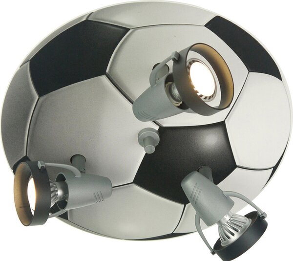 Faretto da calcio Niermann Leuchten - Dimensioni: 35 cm x 35 cm x 15 cm - Colore: grigio-nero; 604