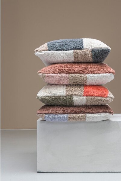 Federa decorativa in cotone 50x50 cm Brick – Mette Ditmer Denmark