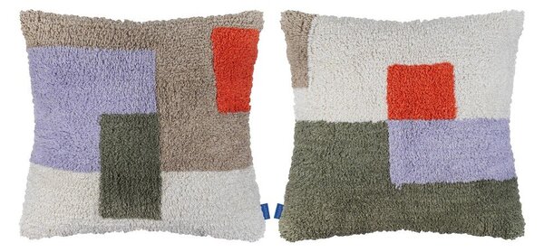 Federa decorativa in cotone 50x50 cm Brick – Mette Ditmer Denmark