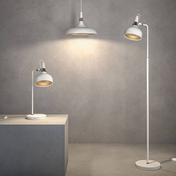 Paulmann Lampada da terra Juna STYLE, Bianco / Opale, Soggiorno / Sala da pranzo, Metallo, Moderno, Lampada da terra