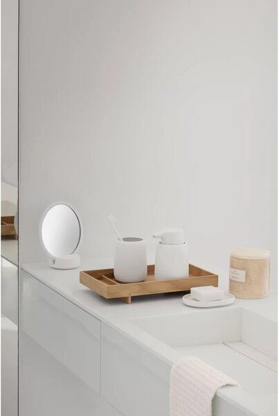 Portasapone in ceramica crema Sono - Blomus