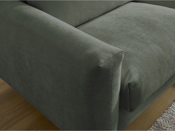 Divano verde per il riposo quotidiano/allungabile 220 cm Cocoone – Bobochic Paris