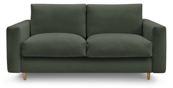 Divano verde per il riposo quotidiano/allungabile 220 cm Cocoone – Bobochic Paris