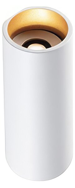 Applique in alluminio pressofuso SIRIO APPLIQUE DOPPIA Dimensioni � 8,1xh 18 cm Diffusore in vetro trasparente6W 6W LED 3000K colore BIANCOORO