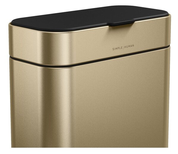 Bidone per l'umido oro opaco 4 l – simplehuman