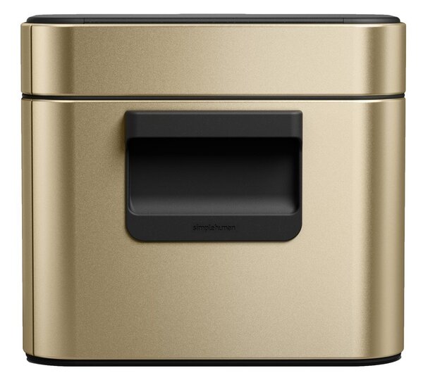Bidone per l'umido oro opaco 4 l – simplehuman