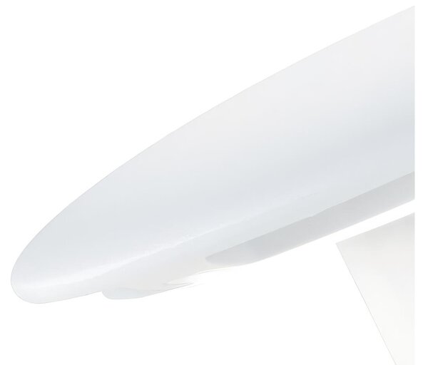 Applique in alluminio pressofuso HEAD APPLIQUE RIFLESSA 18W LED 3000K Dimensioni 20x6xh 6,7 cm Diffusore in termoplastico opalino colore BIANCO