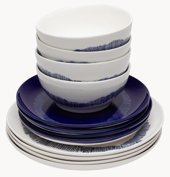 Serax x Yotam Ottolenghi, Servizio di piatti Feast, 4 persone, set da 12