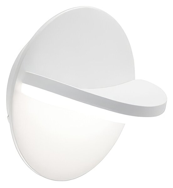 Applique orientabile in alluminio pressofuso ESCORT APP. ORIENTABILE 16W LED 4000K Dimensioni 18x13xh 13 cm Diffusore in termoplastico opalino colore BIANCO