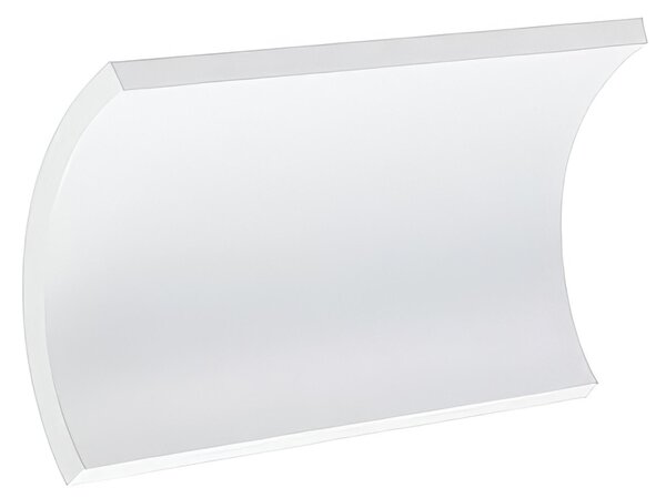 Applique in alluminio pressofuso Finitura goffrata TESLA APPLIQUE SINGOLA BIG Dimensioni 20x5,7xh 12 cm 6W LED 3000K colore BIANCO