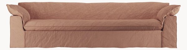 Divano 4 posti in lino Nomad, 305 cm
