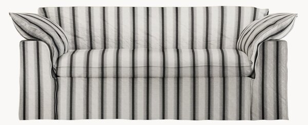 Divano 3 posti Nomad: 204 cm - Rocco, Chalkstripe