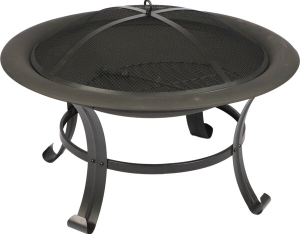 DOCHTMANN Braciere con coperchio e attizzatoio 76x53 cm