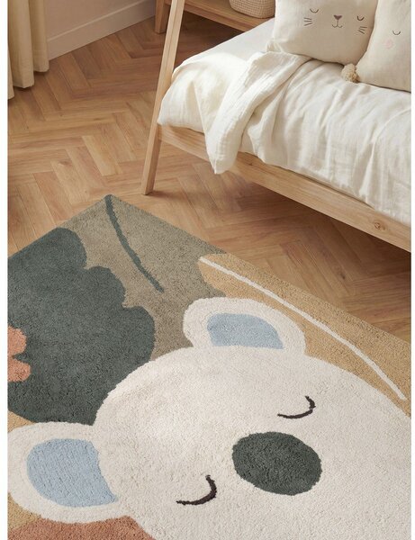 Tappeto per bambini color crema in cotone lavabile/tessuto a mano 140x200 cm Snuggle Rio – Hanse Home