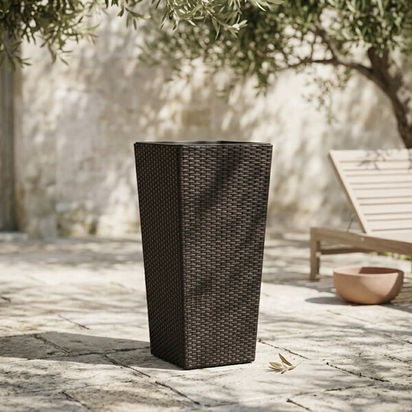 Fioriera in rattan artificiale Rose - Bonami Essentials