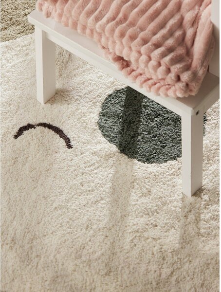 Tappeto per bambini color crema in cotone lavabile/tessuto a mano 140x200 cm Snuggle Rio – Hanse Home