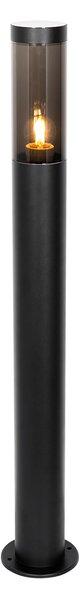 Lampada da esterno moderna a palo, nera, 110 cm, IP44, Rox