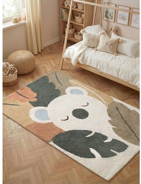 Tappeto per bambini color crema in cotone lavabile/tessuto a mano 140x200 cm Snuggle Rio – Hanse Home