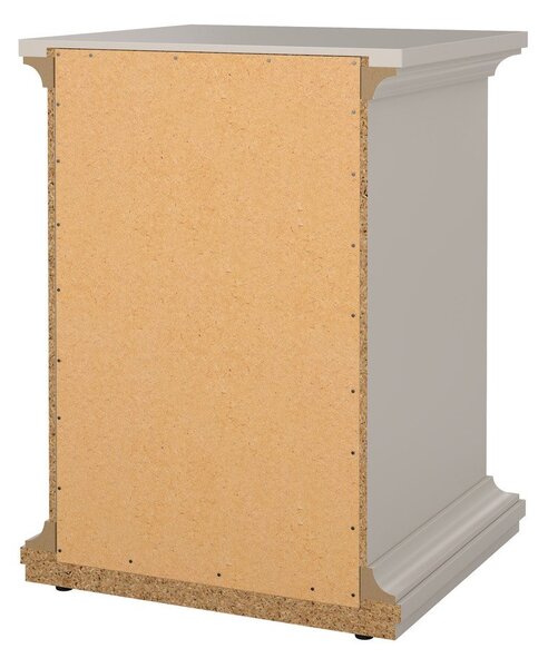 Comodino color crema Paris – Tvilum