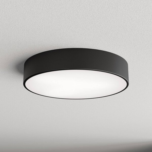 Plafoniera con sensore di movimento Cleo 400 TEMAR LIGHTING, Nero, Soggiorno / Sala da pranzo, Metallo, Moderno, Plafoniera