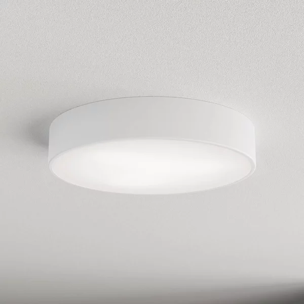 Plafoniera soffitto Cleo TEMAR LIGHTING, dimmerabile, Bianco / Opale, Soggiorno / Sala da pranzo, Moderno, Plafoniera