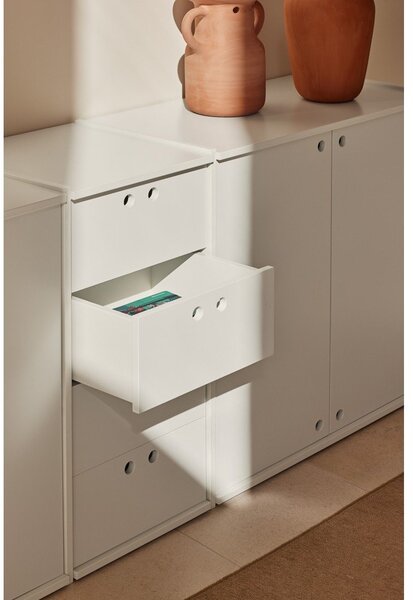 Credenza color crema 197x80x40 cm Wally – Teulat