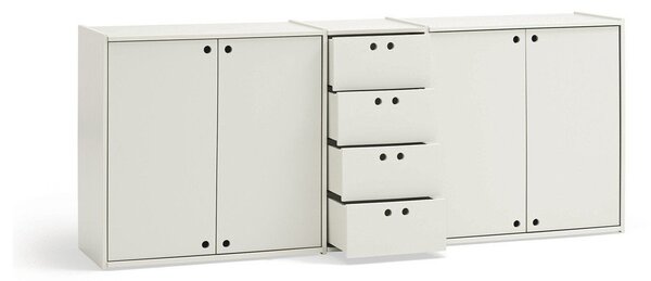 Credenza color crema 197x80x40 cm Wally – Teulat