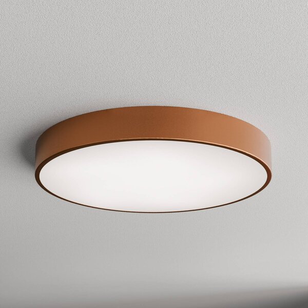Plafoniera soffitto Cleo 600 TEMAR LIGHTING, dimmerabile, Rame, Soggiorno / Sala da pranzo, Metallo, Plafoniera