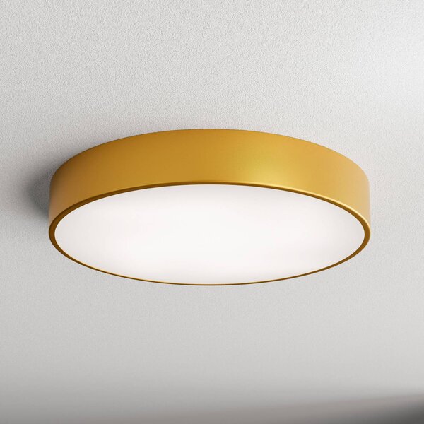 Plafoniera con sensore di movimento Cleo 500 TEMAR LIGHTING, Ottone / Oro, Corridoio, Metallo, Moderno, Plafoniera