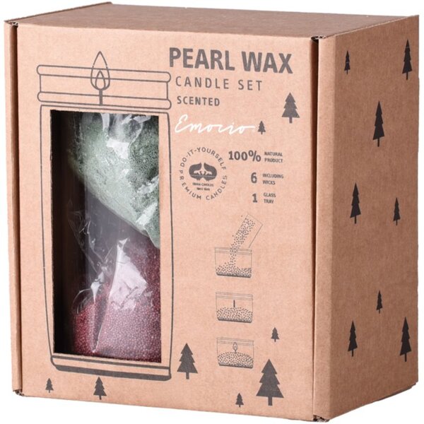 Emocio Pearl Wax Set confezione regalo 500 g